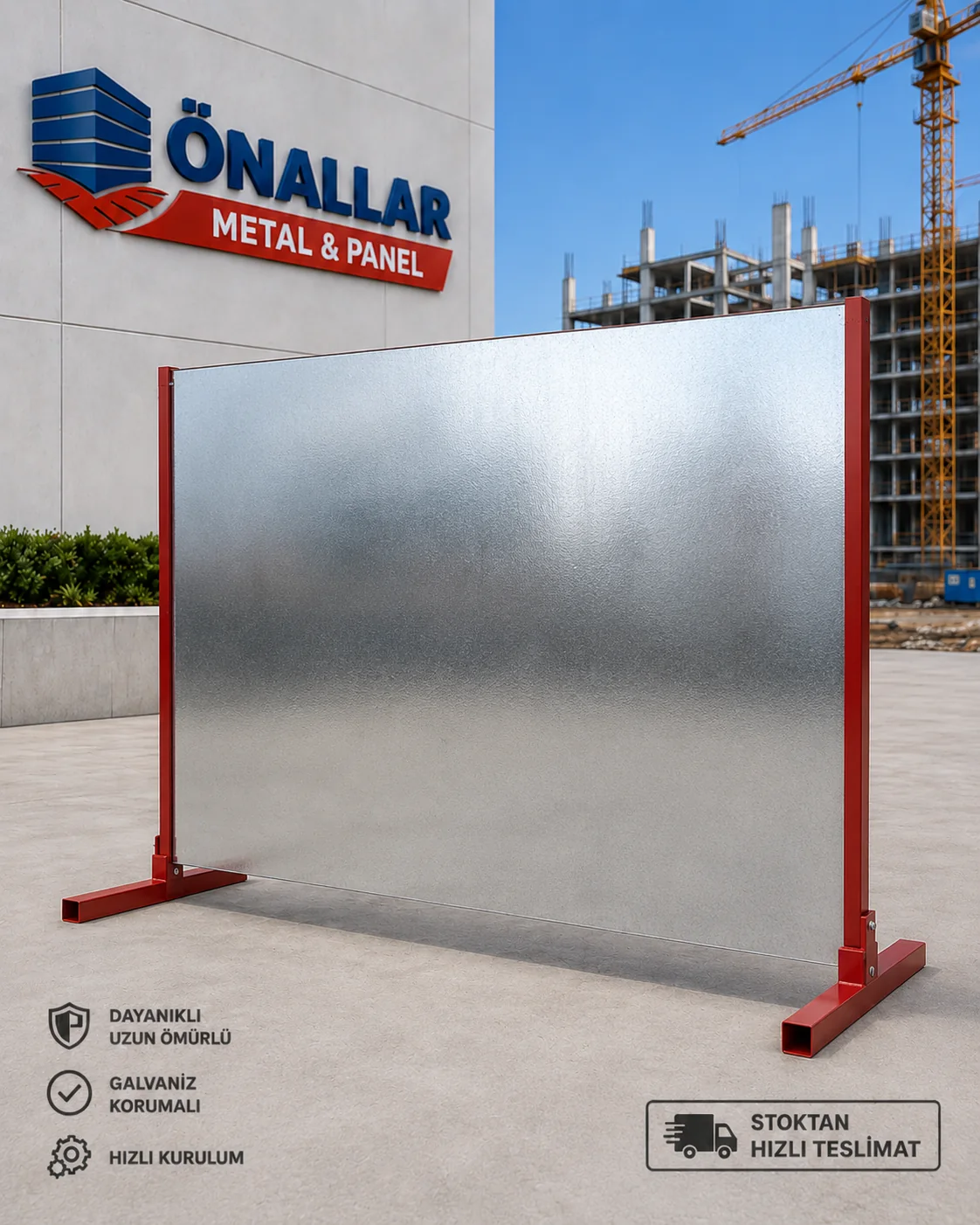 Düz Sac Panel gerçek ürün fotoğrafı
