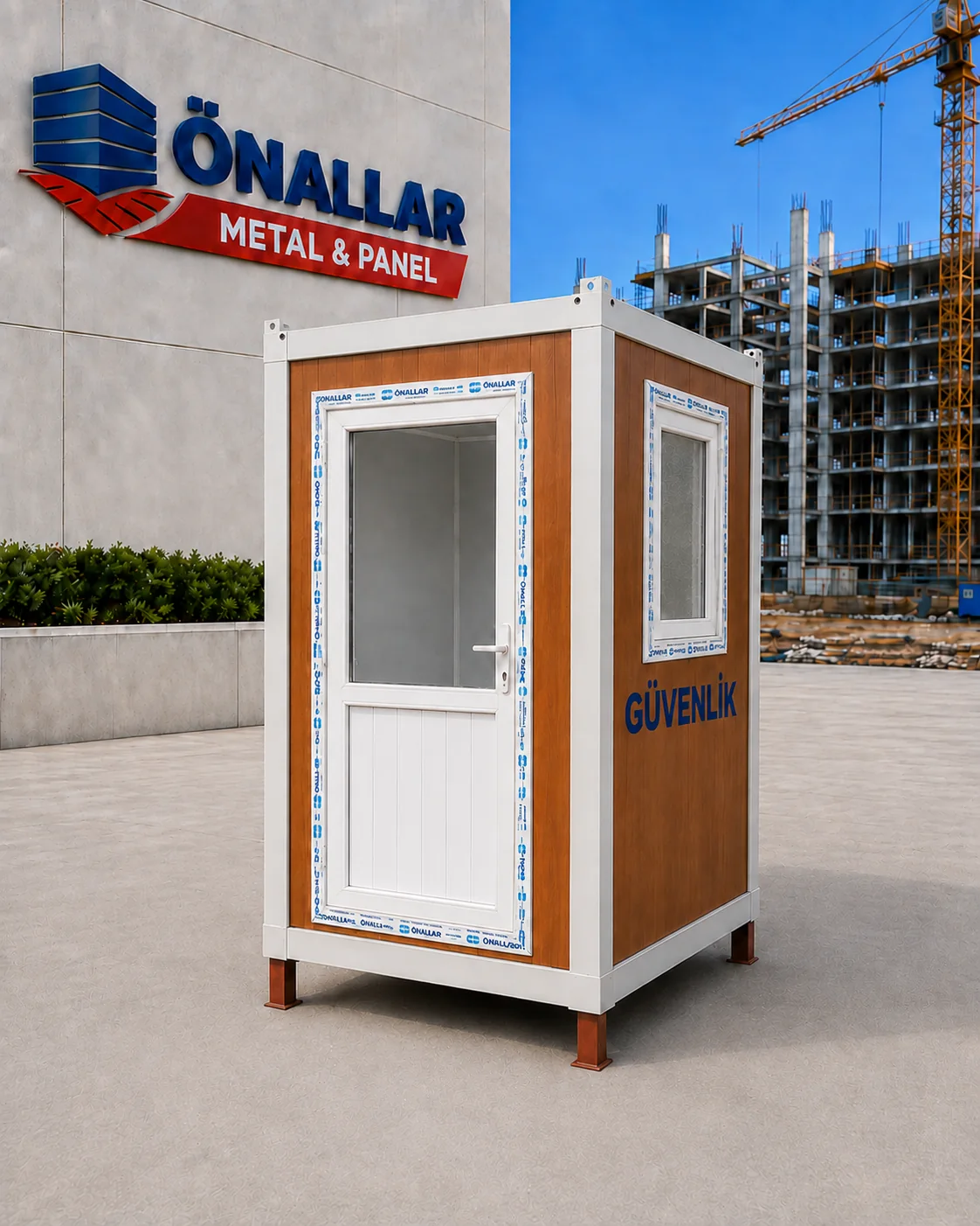 Önallar Metal & Panel güvenlik kulübesi
